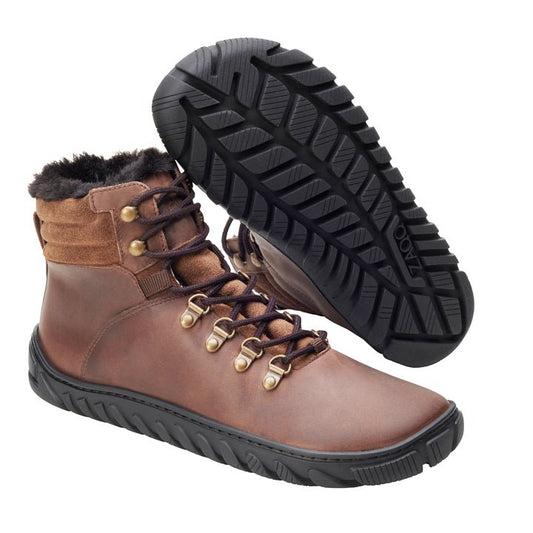 QUDDLY Winter Dark Brown - ZAQQ Barfußschuhe