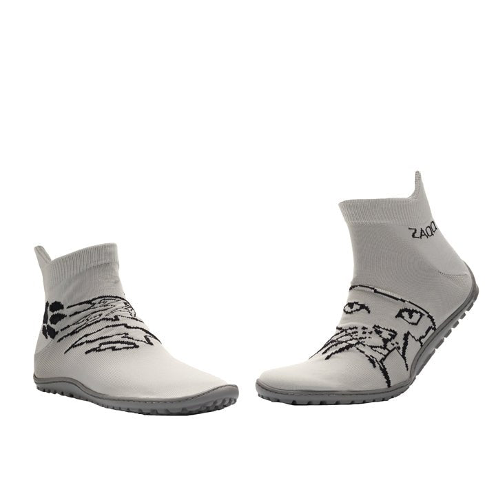 SOQQ Cat Grey - ZAQQ Barfußschuhe