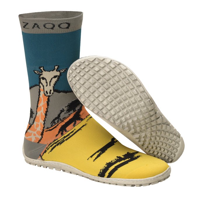 SOQQ Giraffe Yellow - ZAQQ Barfußschuhe