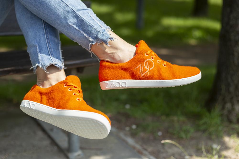 LIQE Orange - ZAQQ Barfußschuhe