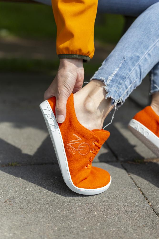 LIQE Orange - ZAQQ Barfußschuhe