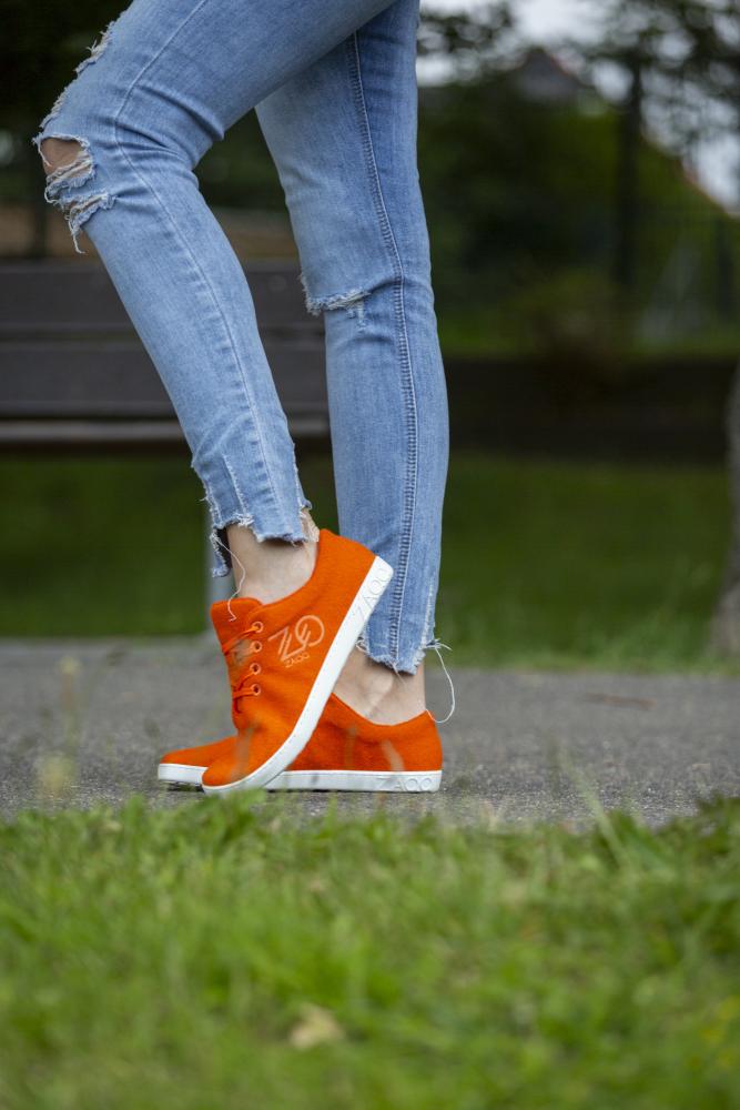 LIQE Orange - ZAQQ Barfußschuhe