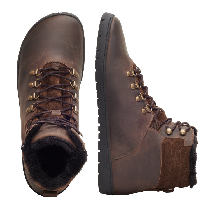 QRAC Dark Brown Waterproof - ZAQQ Barfußschuhe