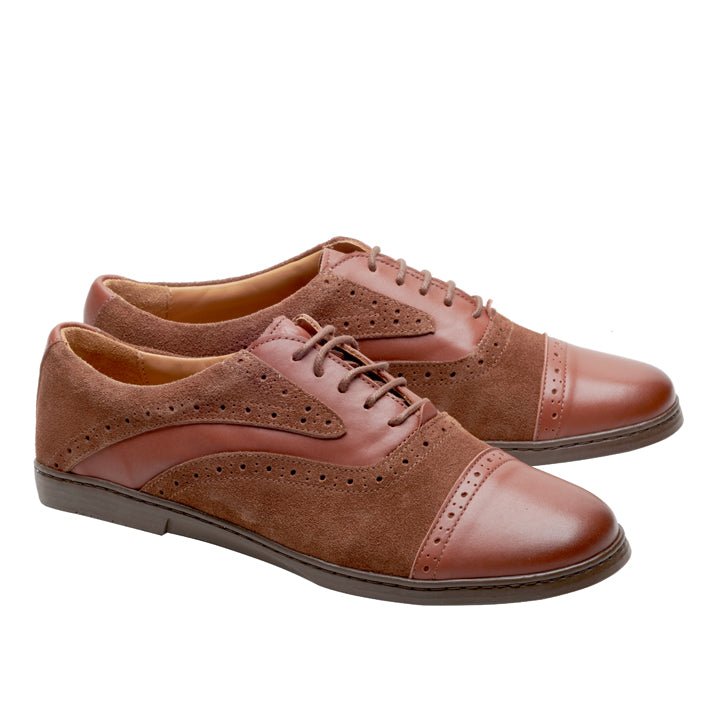 QENTLE Cognac - ZAQQ Barfußschuhe