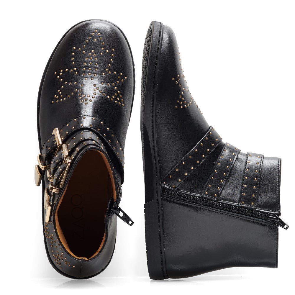 QLANCE Black Gold - ZAQQ Barfußschuhe