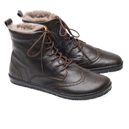 Quintic Winter Brogue Dark Brown