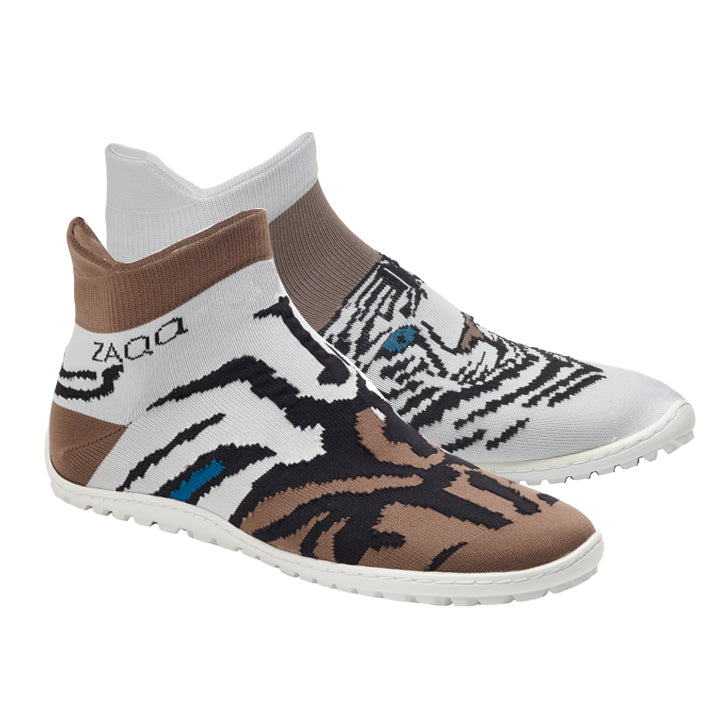 SOQQ Tiger Brown - ZAQQ Barfußschuhe