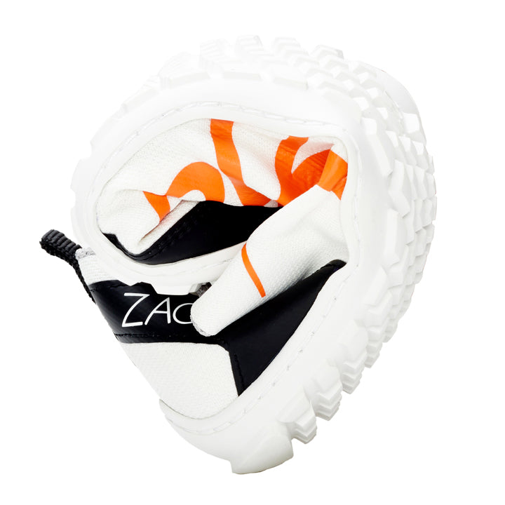 SQIM White Orange - ZAQQ Barfußschuhe