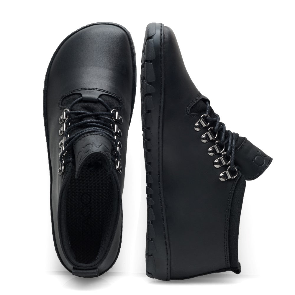 EXPEQ Mid Black Waterproof - ZAQQ Barfußschuhe