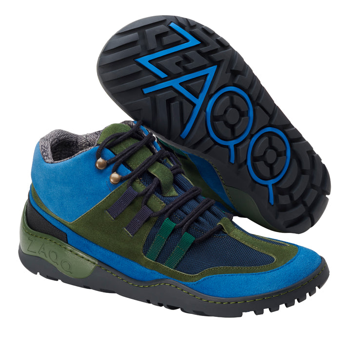 SQOUT Blue Green Waterproof - ZAQQ Barfußschuhe