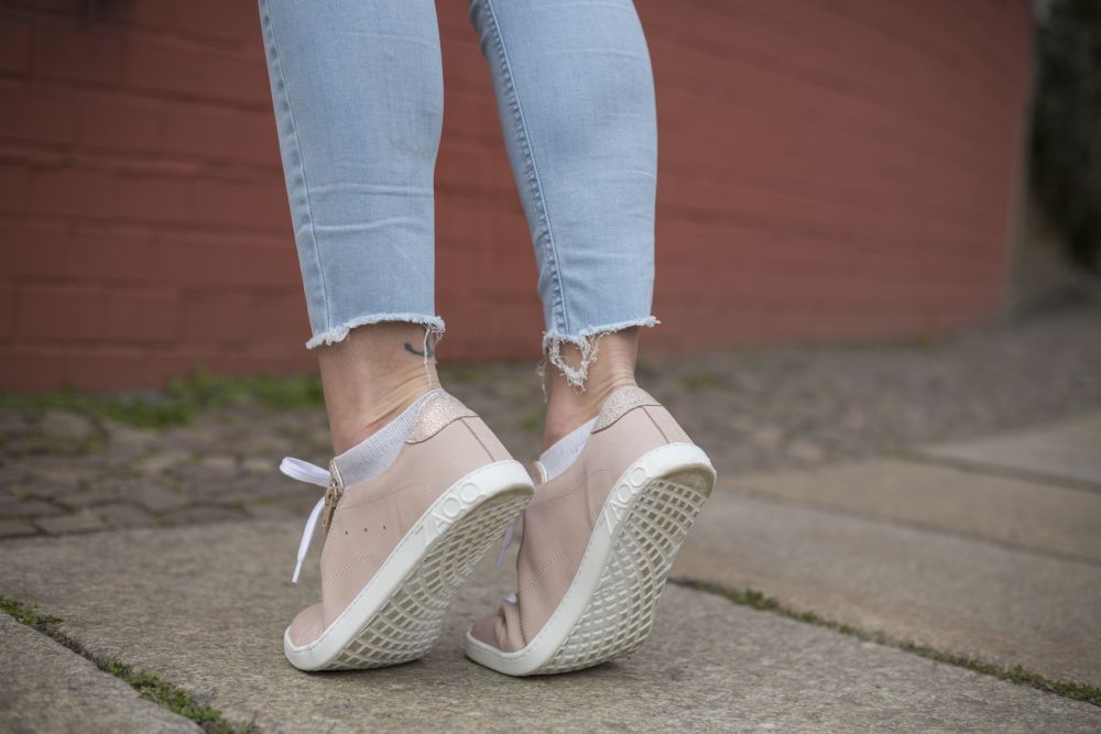 QOMFY Wide Rosa - ZAQQ Barfußschuhe